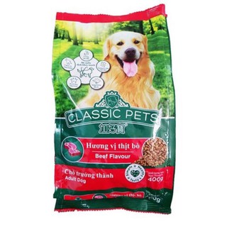 Thức ăn cho chó trưởng thành classic pets 400g