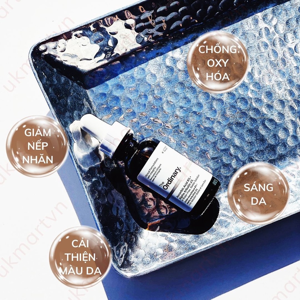 Tinh Chất The Ordinary Ascorbic Acid 8% + Alpha Arbutin 2% 30ml