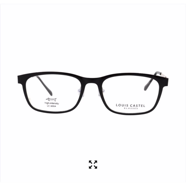 Gọng Kính Cận Louis Castel LC 6004 Đen