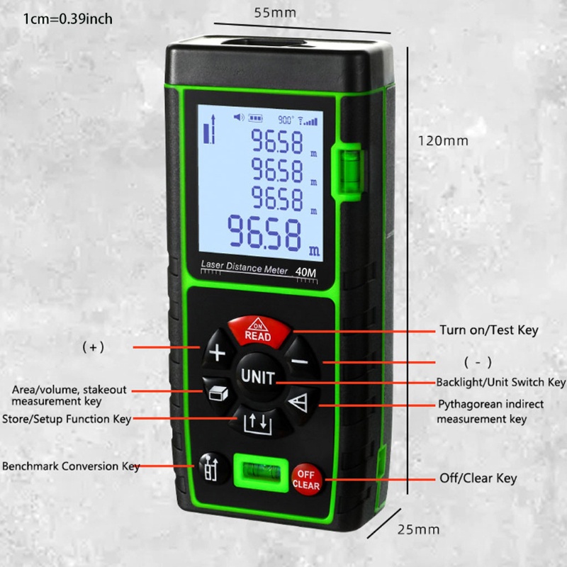 Dụng Cụ Đo Lường Đa Năng M / In / Ft Unit