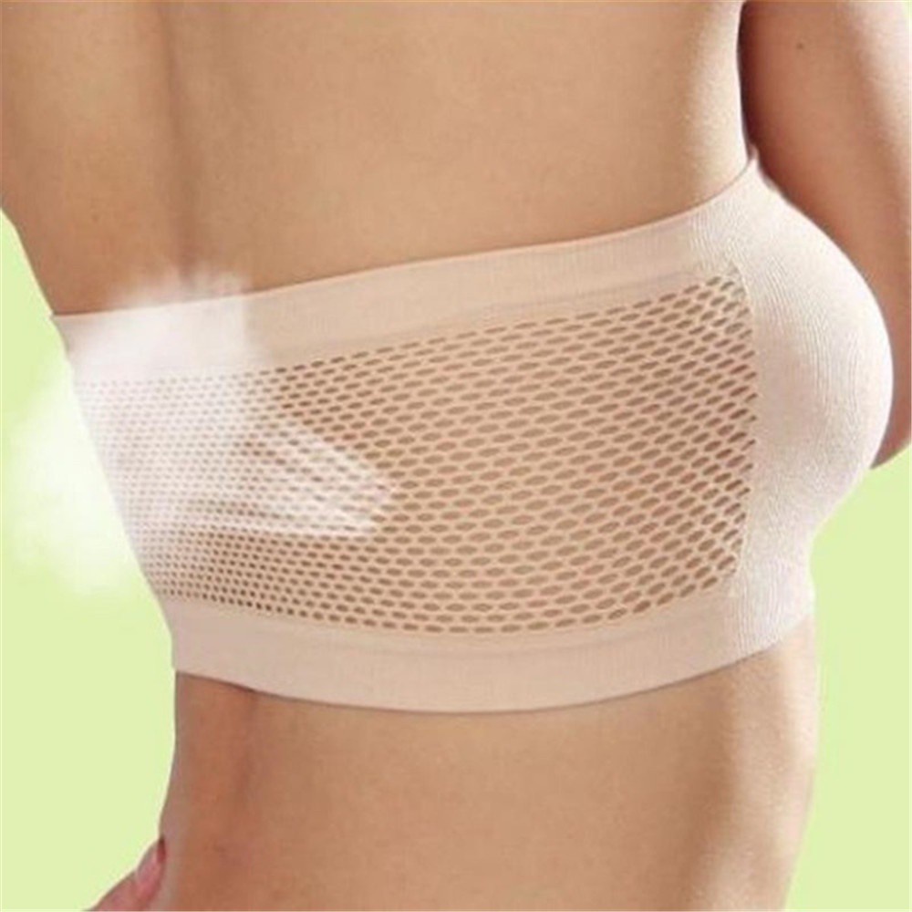 Áo lót không dây không đường may co giãn nhiều màu thời trang cho nữ