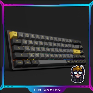Bàn phím cơ AKKO 3068B Multi-modes Black Gold (Bluetooth 5.0 / Wireless 2.4Ghz / Hotswap / Foam tiêu âm / CS Jelly)