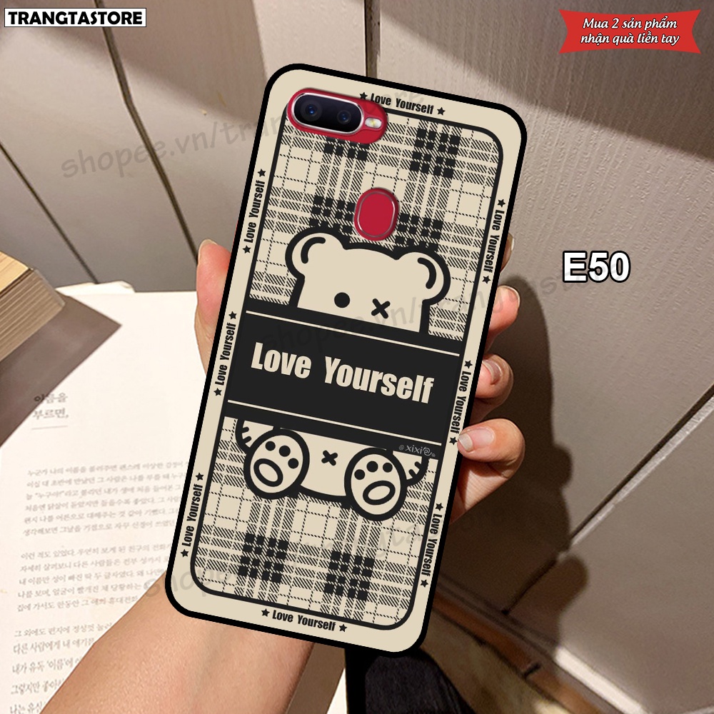 Ốp lưng Oppo F9 - A7 - A12 - A5s dễ thương - đáng yêu - siêu bền.
