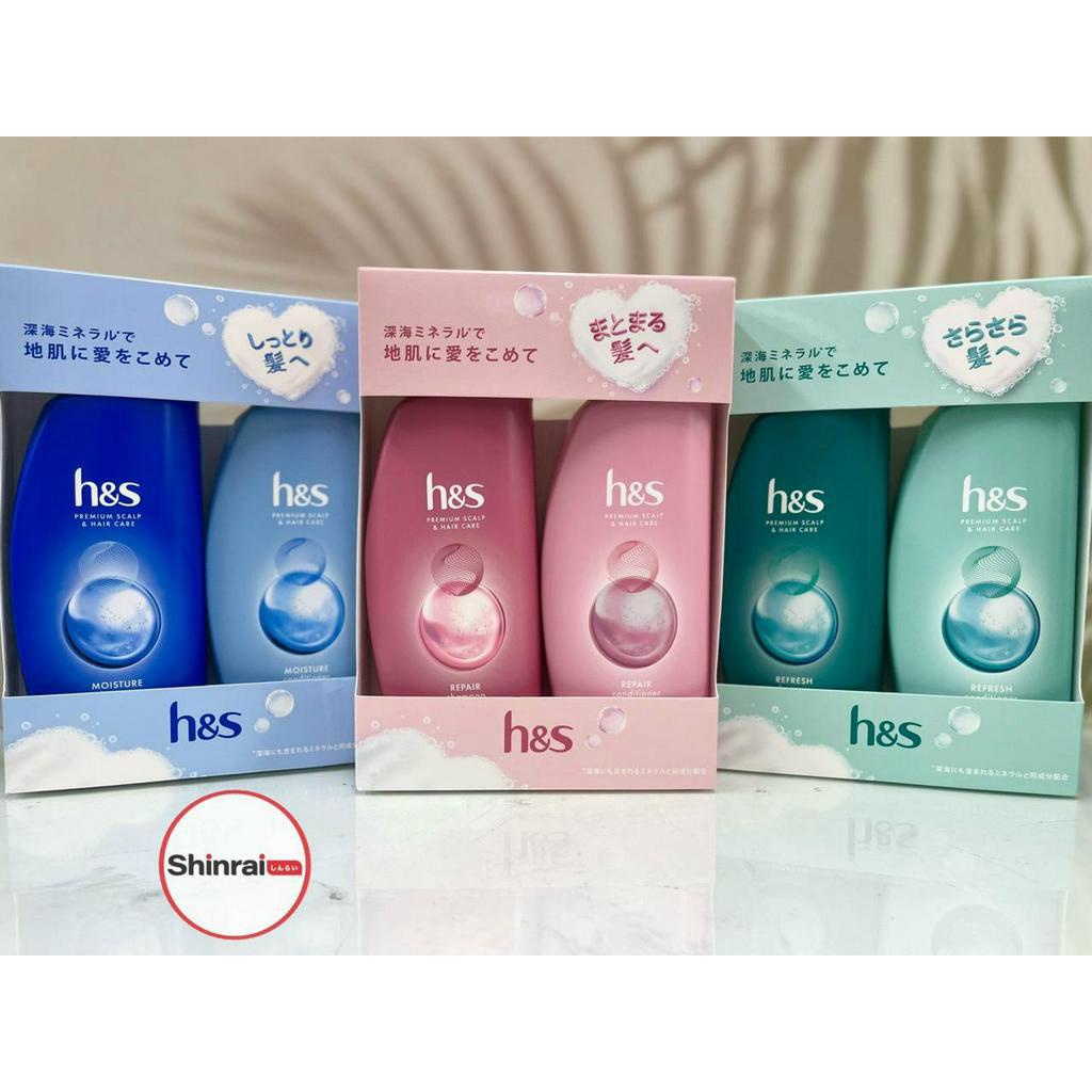 Bộ dầu gội và xả H&S Nhật Bản giảm ngứa gàu HS 350ml