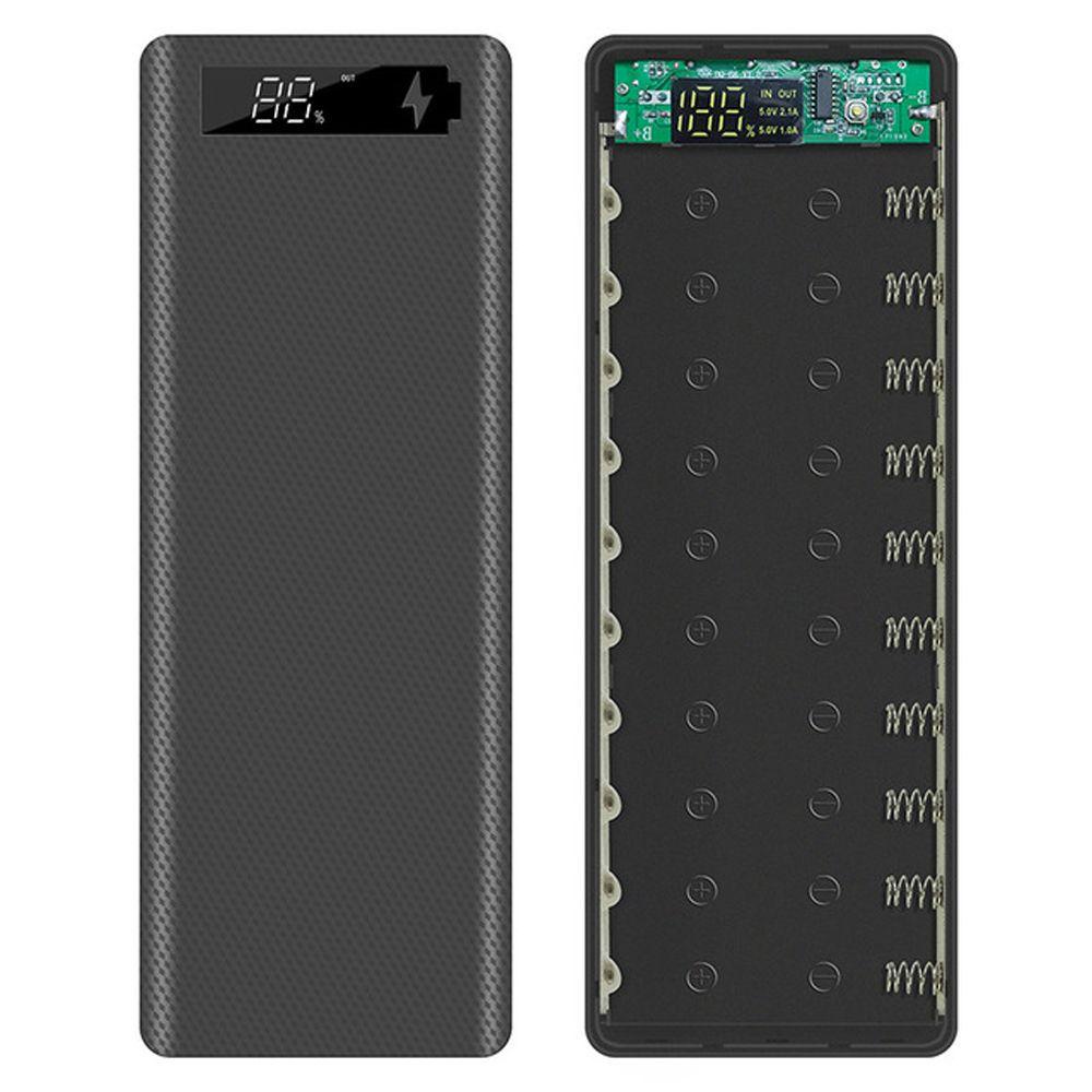 Hộp Sạc Pin Điện Thoại Hai Cổng USB PD Mang Đi Tiện Dụng Ốp