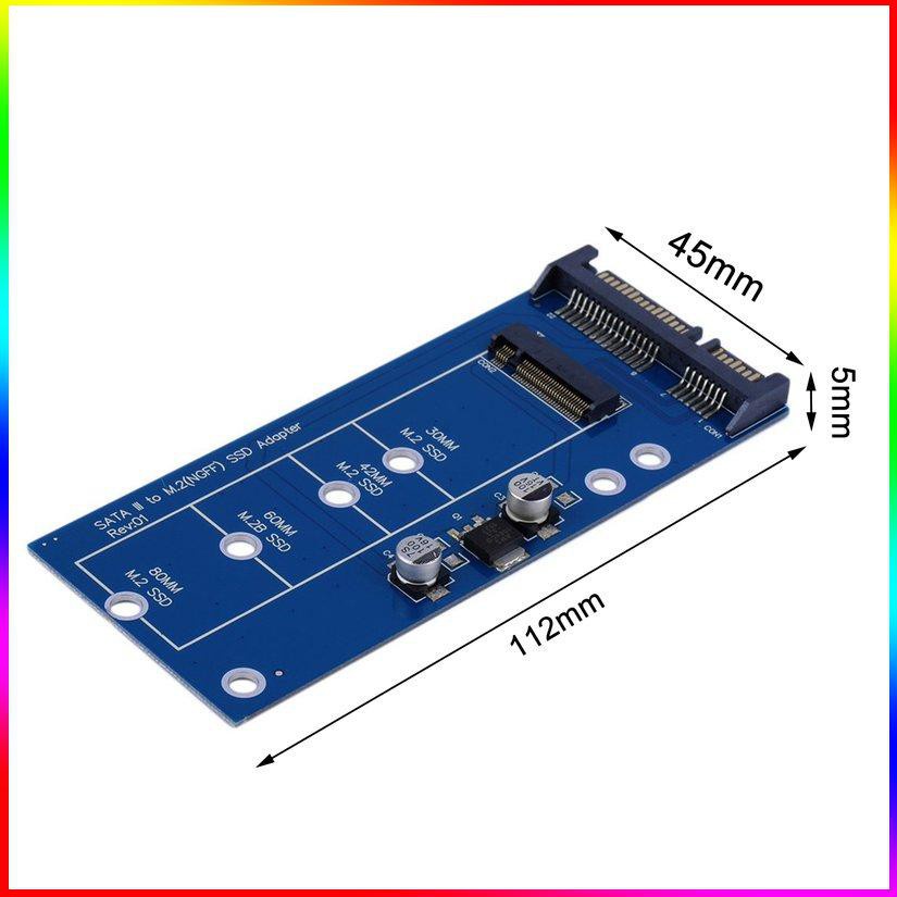Thẻ Chuyển Đổi M2 Ngff Ssd Sata3 Ssds Sang Sata Sang Ngff Chuyên Dụng | BigBuy360 - bigbuy360.vn