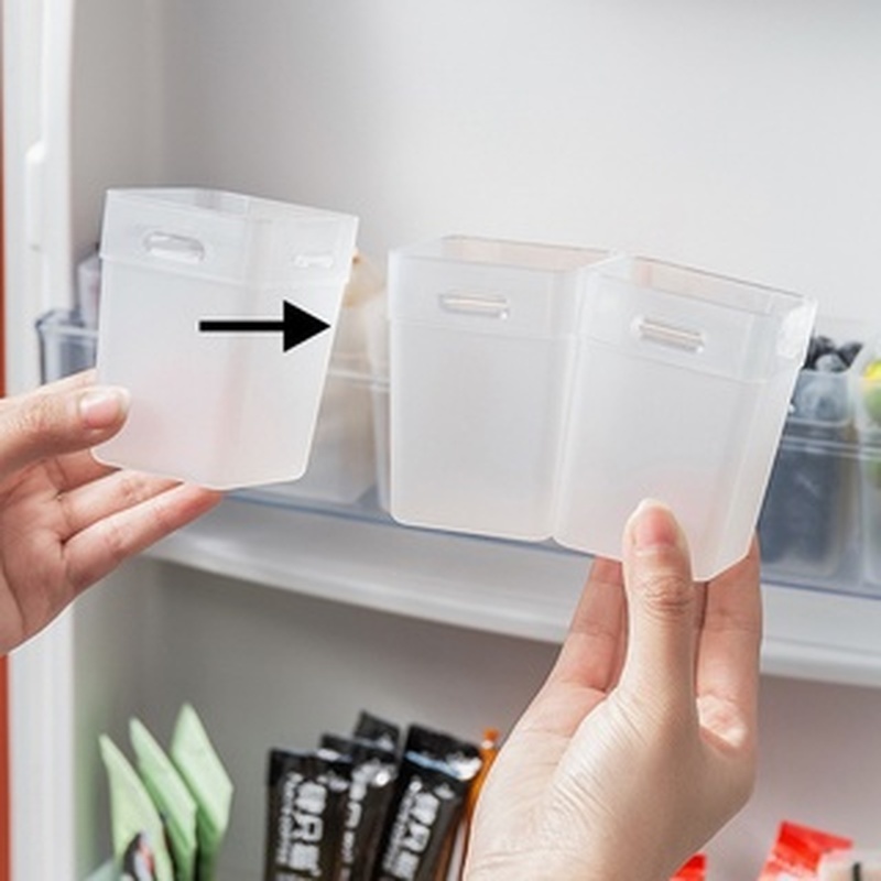 Set 2 Hộp Đựng Đồ Đa Năng Tiện Lợi Cho Tủ Lạnh/Cửa Tủ Lạnh