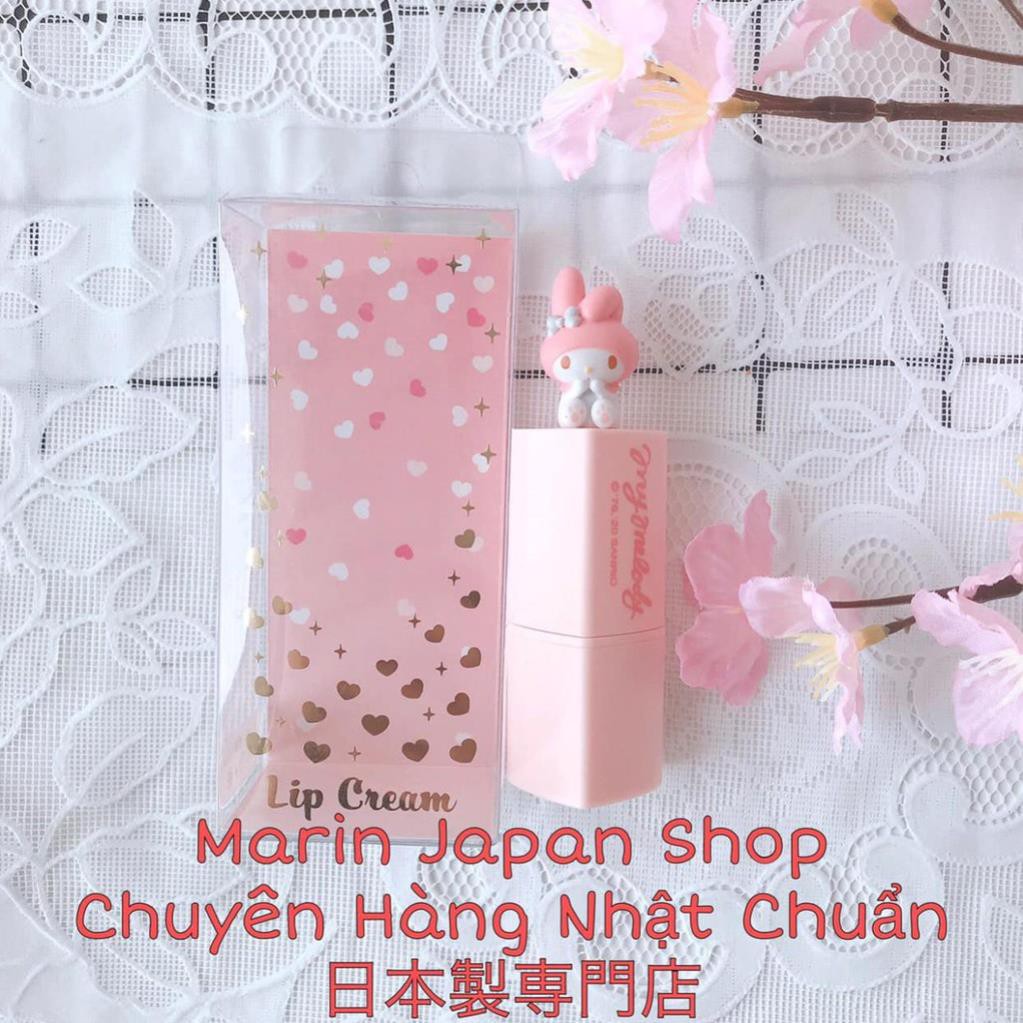 Son dưỡng ẩm bản siêu cute Lip Cream của Hello Kitty và My Melody Sanrio Nhật Bản