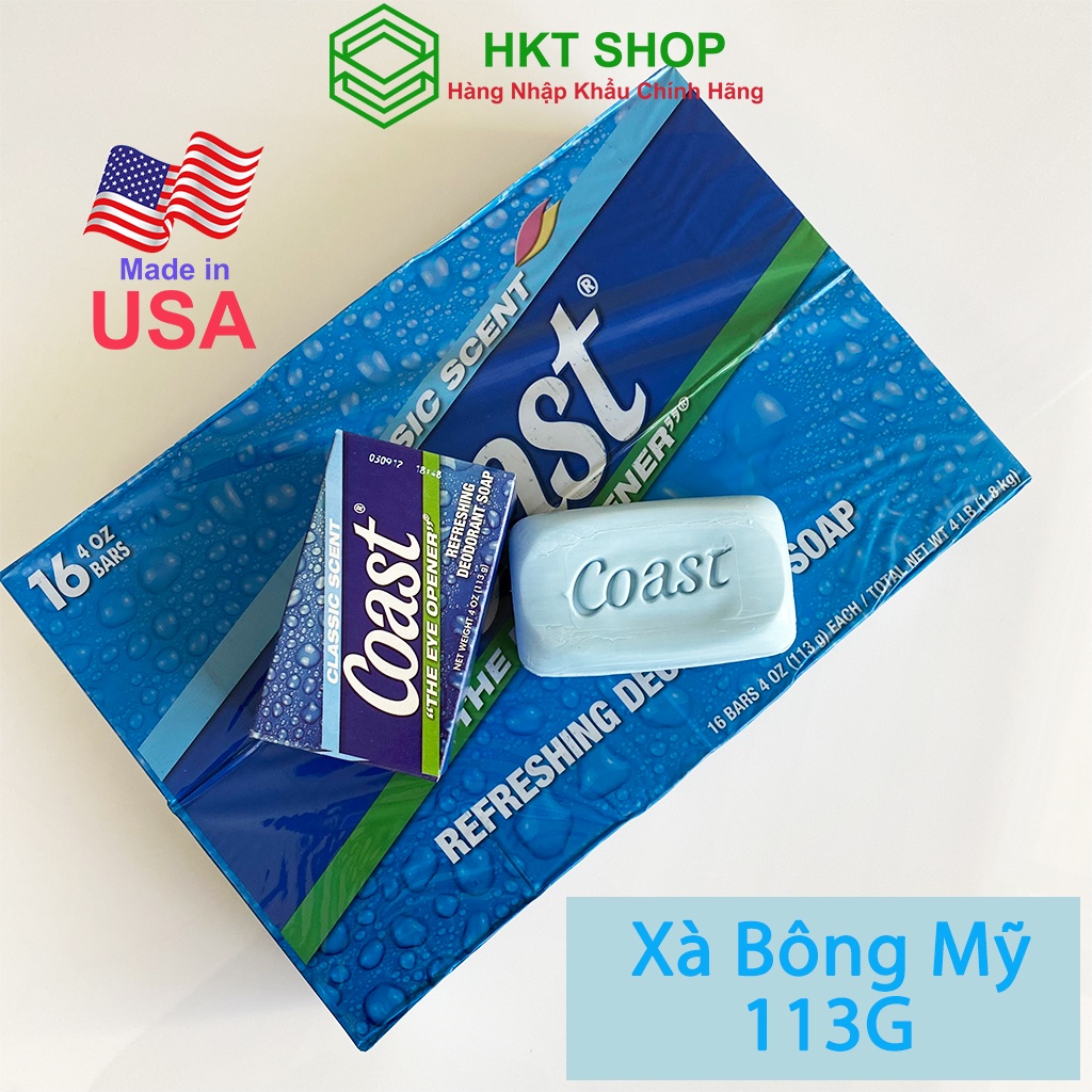 Xà bông cục COAST MỸ 113g - HKT Shop