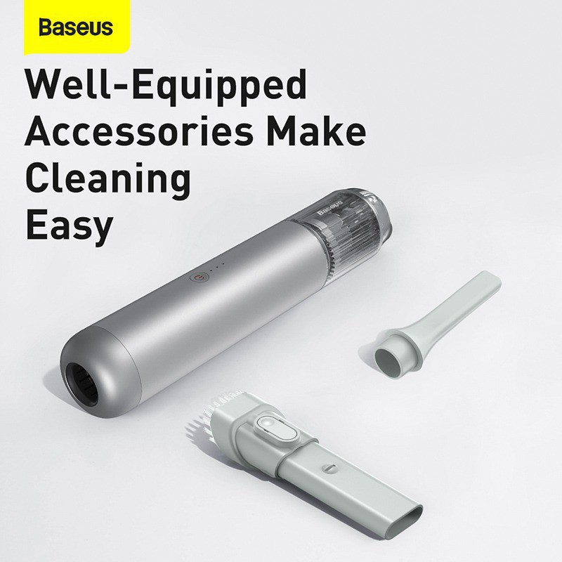 Máy Hút Bụi Không Dây - Máy Hút Bụi Cầm Tay BASEUS A3 Vacuum 15000Pa Dễ Dàng Làm Sạch Sử Dụng Trong Nhà Ở, Xe Hơi,...