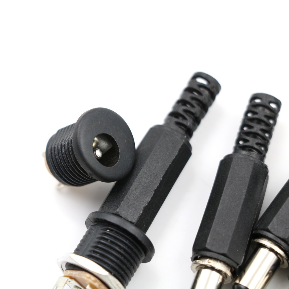 Set 10 Đầu Nối Ổ Cắm Nguồn Dc 5.5mm X 2.1mm
