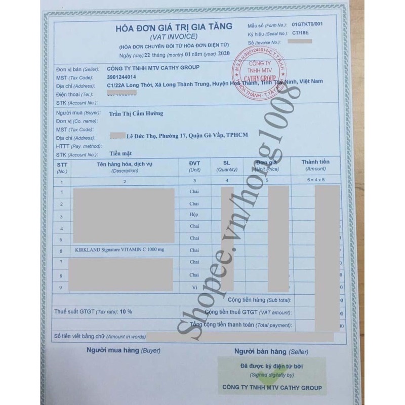 Vitamin C kirkland 1000mg 500 viên date 2024 ( cam kết chính hãng Mỹ )