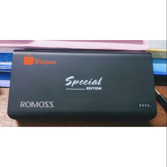 Pin sạc dự phòng Romoss Sense 6 - Solit 20 - 20.000mAh chính hãng Phúc Thịnh NK và PP