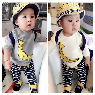BỘ ĐỒ CHUỐI BÉ TRAI