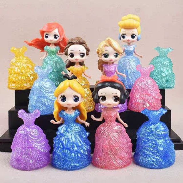 [HPTOYS] Búp bê disney thay váy siêu xinh