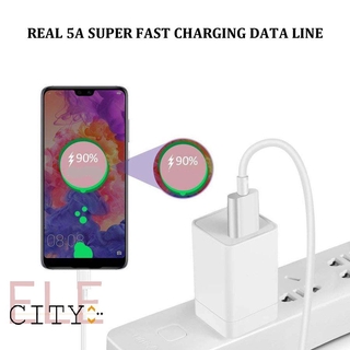 111ele} Type-C Data Cable For Huawei Super Fast Charge 5A Data Cable Type-C Charging