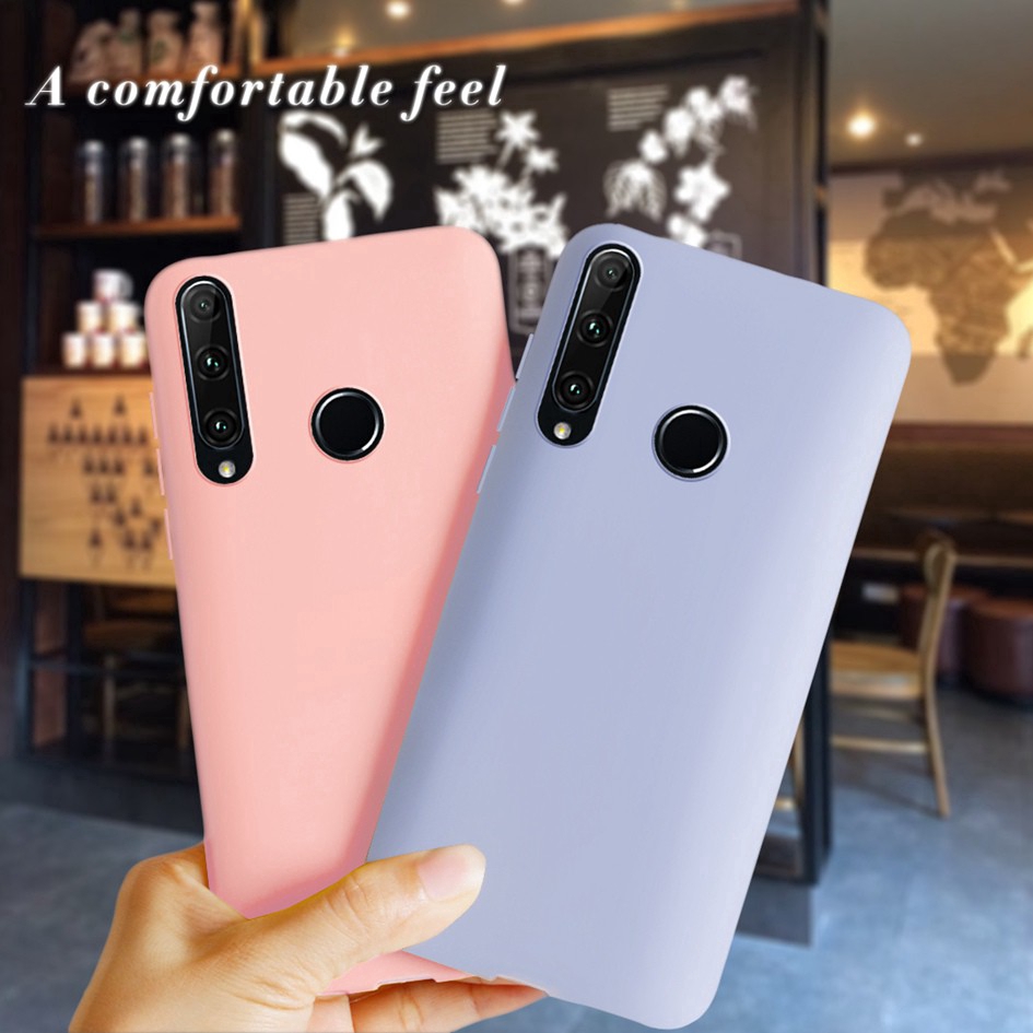 Ốp điện thoại Tpu mềm màu trơn cho Huawei Honor 10 10i 20i Honor10 Lite Honor 20 Lite
