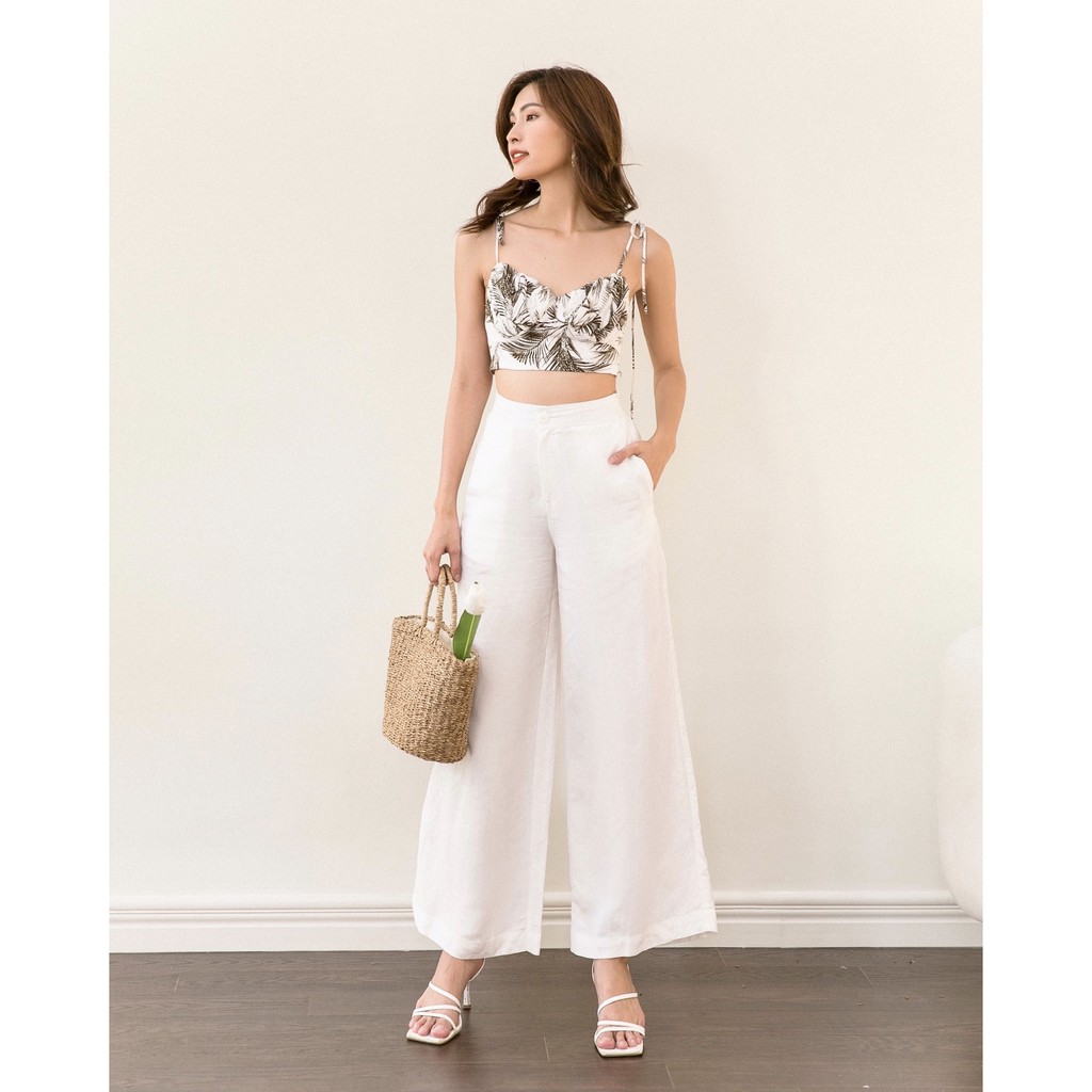 Quần suông ống rộng túi xéo MIEU - HM12