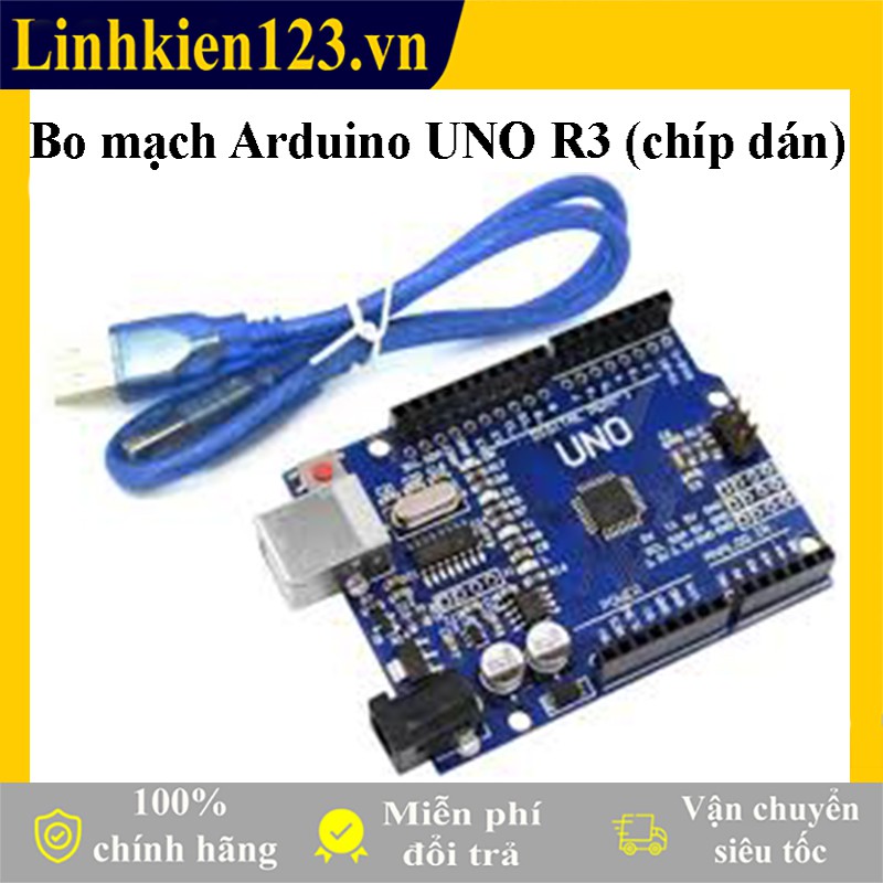 Mạch Arduino UNO R3 (chíp dán)