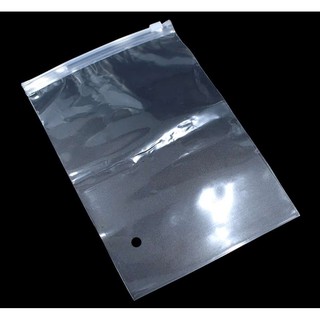 1kg TÚI ZIP KHÓA KÉO, ZIPLOCK, ZIPPER KHÓA KÉO TRẮNG TRONG CÓ LỖ KHÍ - BBĐG
