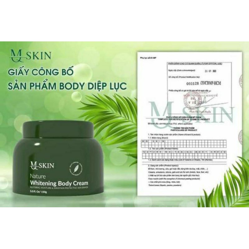 [CHÍNH HÃNG 💯%] Body Diệp Lục MQ Skin | BigBuy360 - bigbuy360.vn