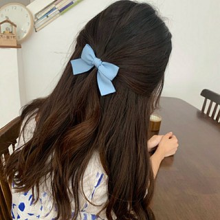 Cột tóc/Kẹp tóc ruy băng nơ Hàn Quốc (Hàng loại 1) - 10 màu