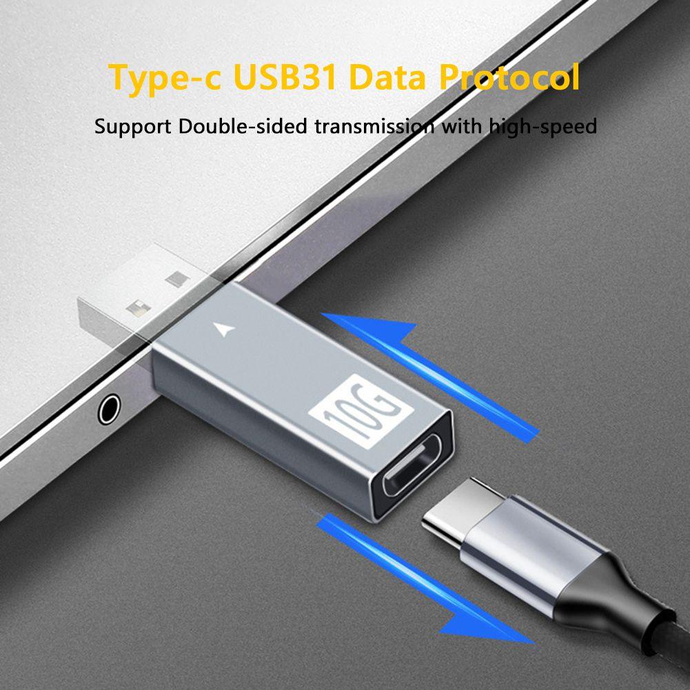 Đầu Chuyển Đổi Dữ Liệu Từ Đầu Cắm Sang Ổ Cắm 10Gbps Dành Cho Laptop