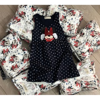 Váy sát nách mickey HM 1-10Y (có ảnh thật)