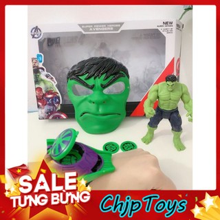 Đồ Chơi Mặt Nạ Hulk Và Bộ Phụ Kiện Cho Bé Nhập Vai Siêu Anh Hùng Cực Chất