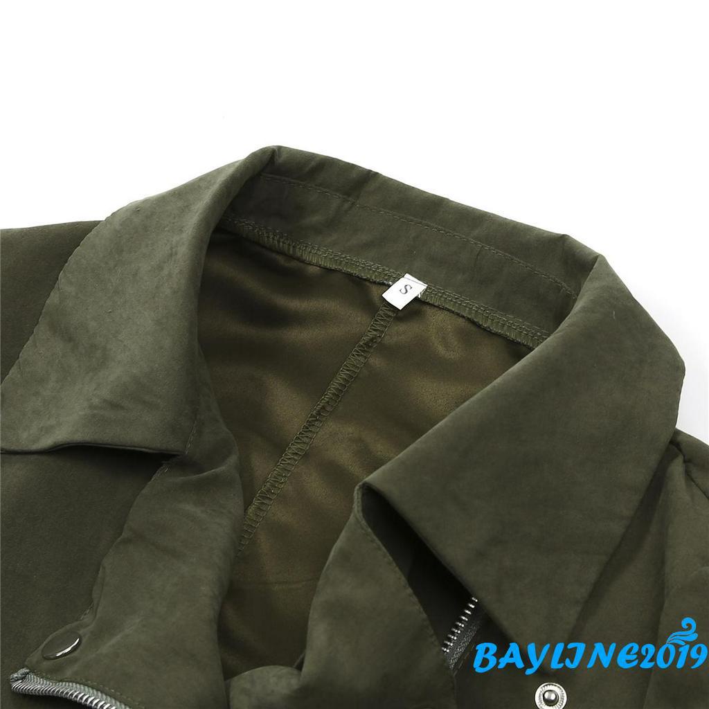 Áo Khoác Giả Da Thời Trang Cá Tính Cho Nữ