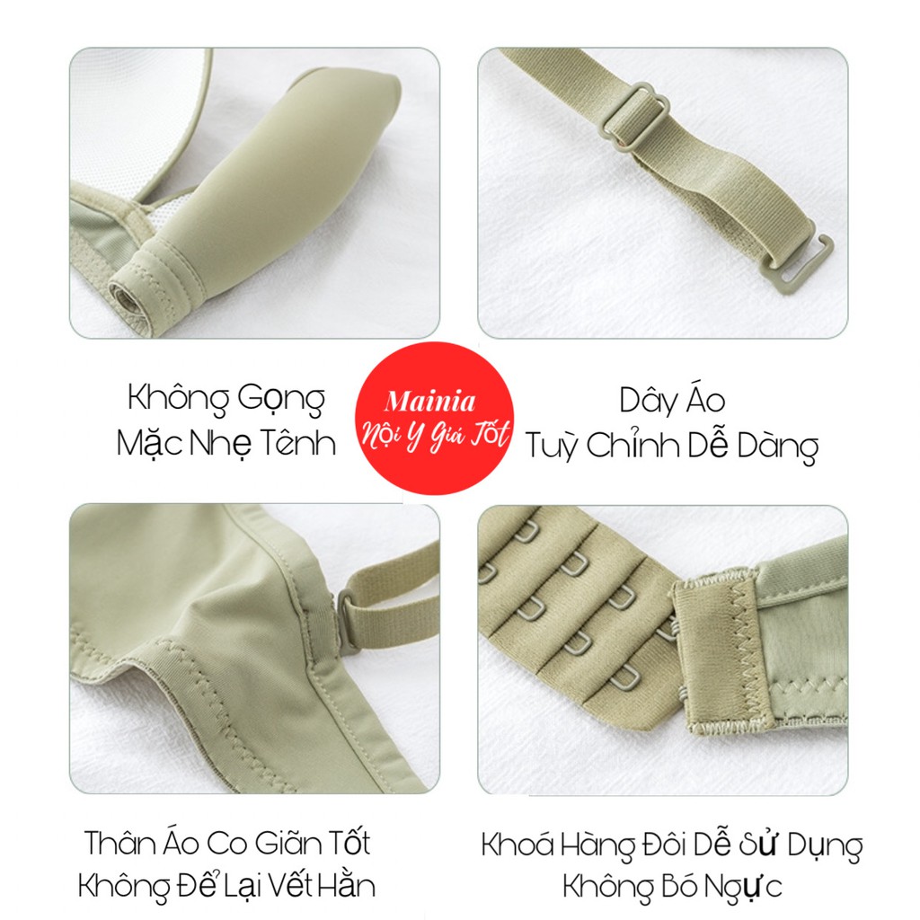 Áo Ngực Đúc Su Trơn Không Gọng Xuất Nhật Mẫu Mới Áo Lót Nữ Siêu Đẹp Cao Cấp Loại 1 Mainia Shop