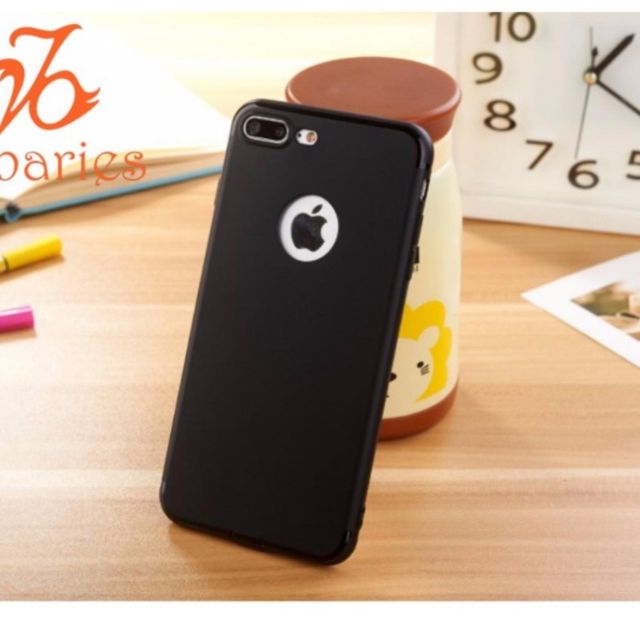 Ốp lưng Ou Case cho iphone 7 plus/8 plus silicon dẻo màu (đen-xanh)