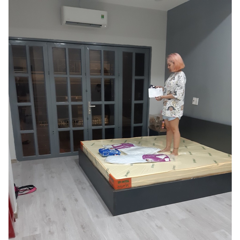Nệm Cao Su Non Mat Xa Thắng Lợi Là Đệm Tổng Hợp Hàng Ngàn Lớp Nhú Massage Toàn Thân Khi Ngủ - Chăn Ga Gối Nệm Cao Cấp