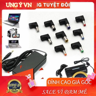 [GIÁ SỈ] BỘ SẠC LAPTOP ĐA NĂNG 8 ĐẦU