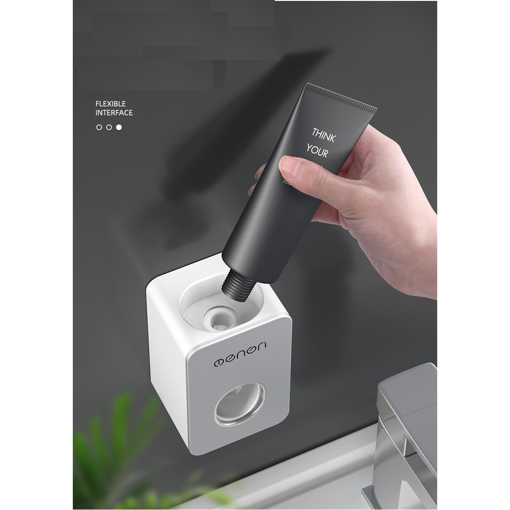 Hộp Nhả Kem Đánh Răng Tự Động OENON Siêu Tiện Lợi Dán Tường