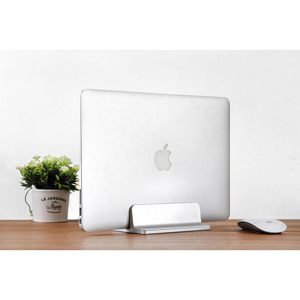 CHÂN ĐẾ KẸP GIỮ MACBOOK NHÔM: THIẾT KẾ CỰC &quot;SANG&quot;, MÀU SẮC CHUẨN APPLE - Home and Garden