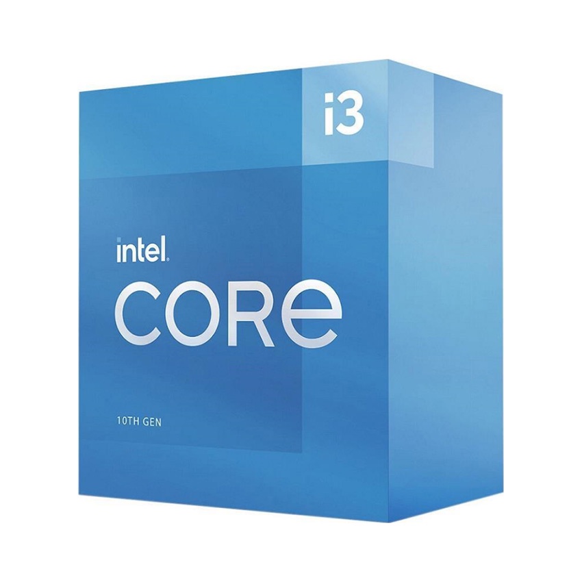 CPU Intel Core i3 10105 (3.7GHz turbo up to 4.4Ghz, 4 nhân 8 luồng, 6MB Cache, 65W), Socket 1200 - Box chính hãng