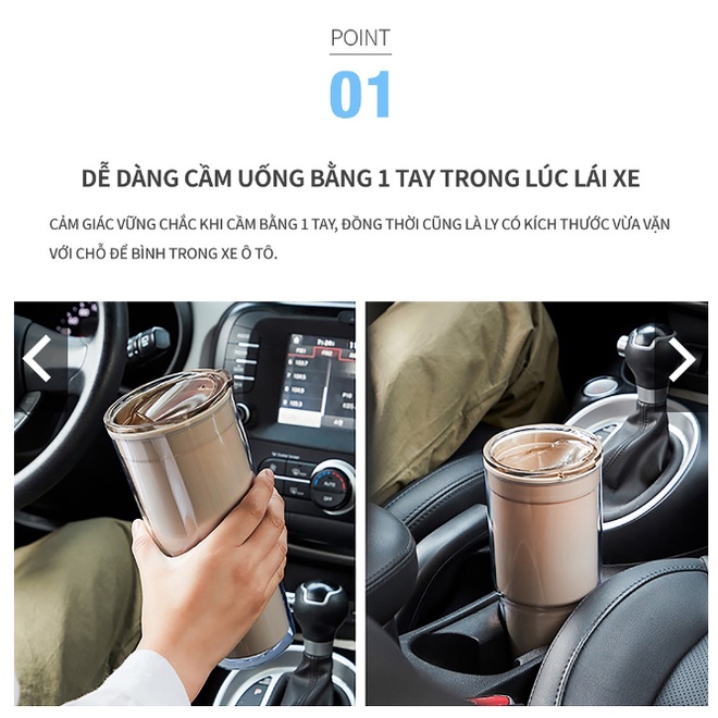 Ly nhựa 2 lớp Lock&Lock double wall cold cup 900ML HAP502