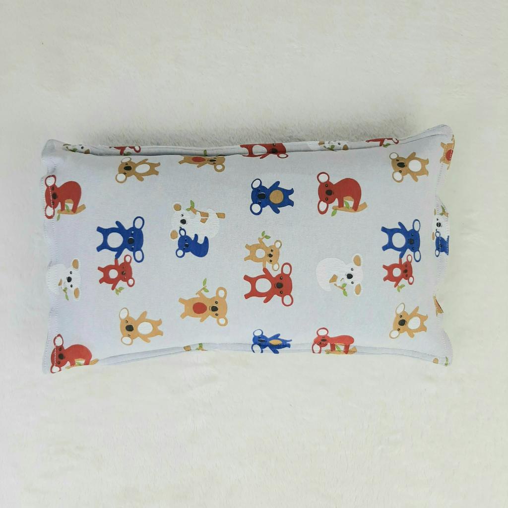 Gối nằm em bé, gối trẻ em siêu mềm KIMHOME 22x40cm cho bé 0 đến 1 tuổi.