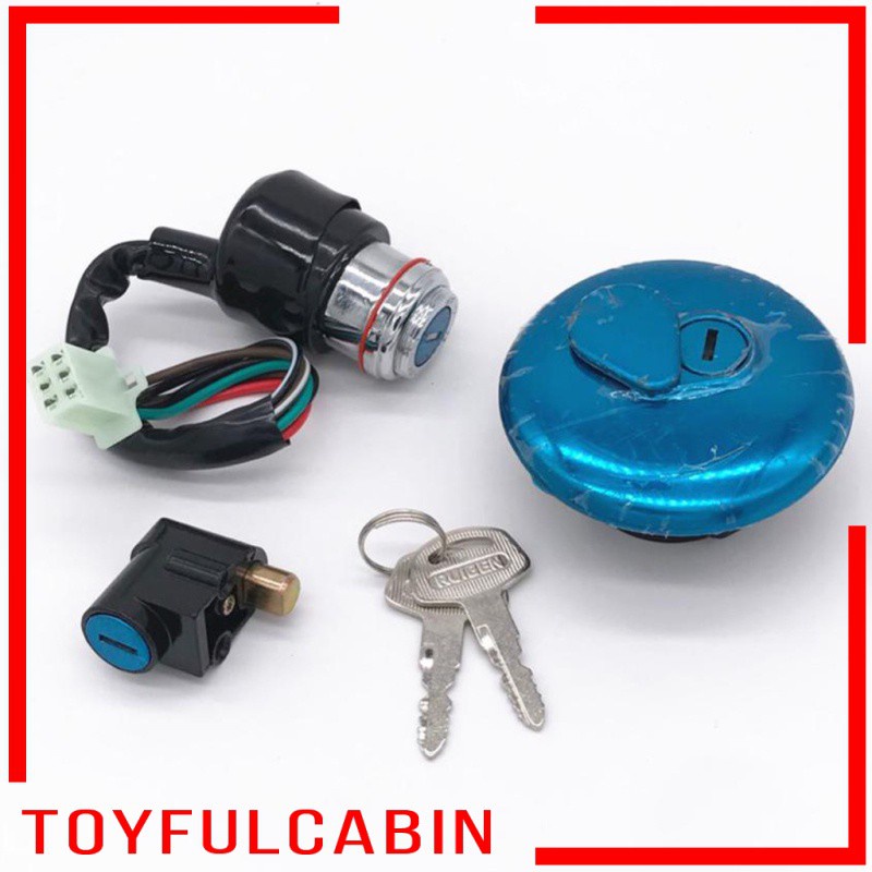 Bộ Ổ Khóa Khởi Động + Chìa Khóa Dành Cho Xe Mô Tô Suzuki GN125
