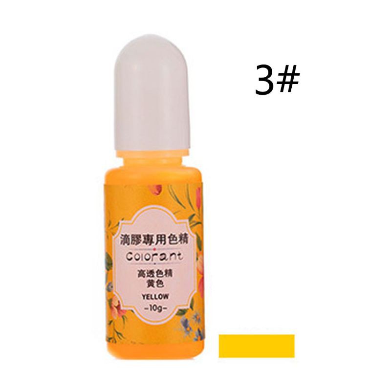 Set 1/ 13 lọ màu nhuộm nhựa Epoxy uv 10ml