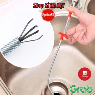 Lò xo thông cống, dây gắp rác, thoát nước bồn rửa chén 60cm GD137