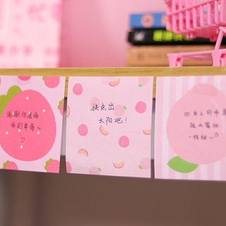 GIẤY NOTE, GIẤY NHỚ QUẢ ĐÀO