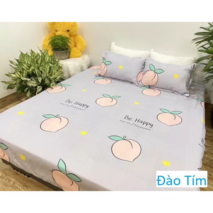 [Xả Kho] Bộ 4 Món Ga Gối Kèm Vỏ Gối Ôm Mẫu Đẹp - Ghi chú tên mẫu qua chát khi đặt đơn (Được chọn mẫu)