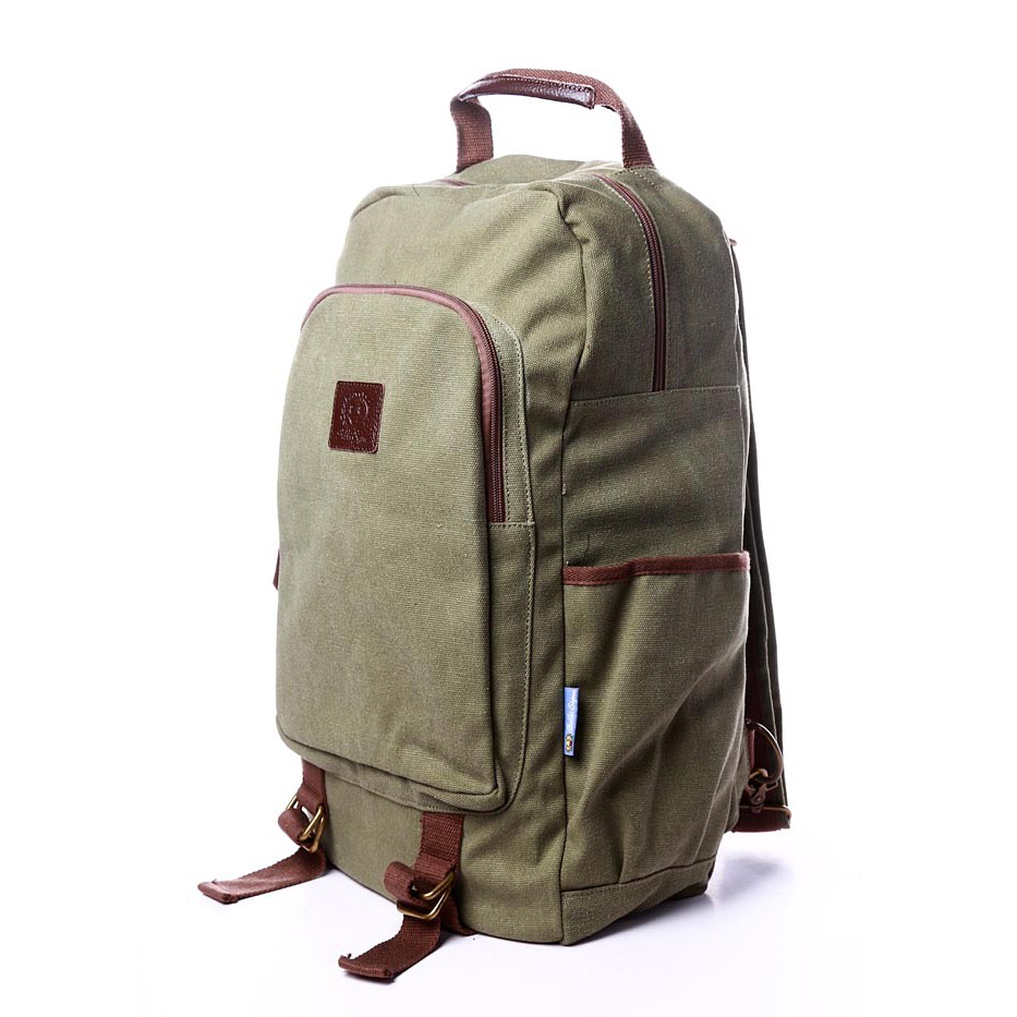 BALO đa năng nhiều túi vải bố Canvas cao cấp