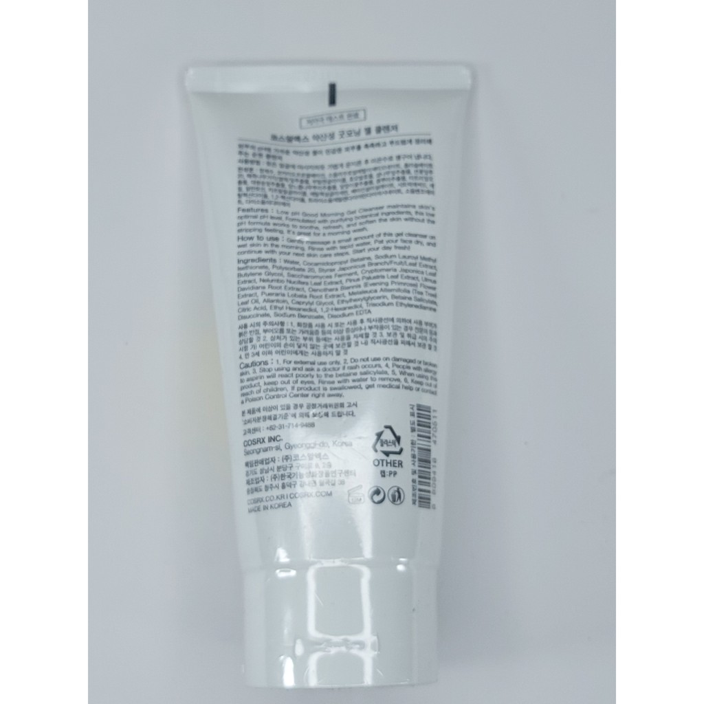 Sữa Rửa Mặt Cosrx Low PH Good Morning Gel Cleanser Dạng Gel Chiết Từ Dầu Cây Trà | BigBuy360 - bigbuy360.vn
