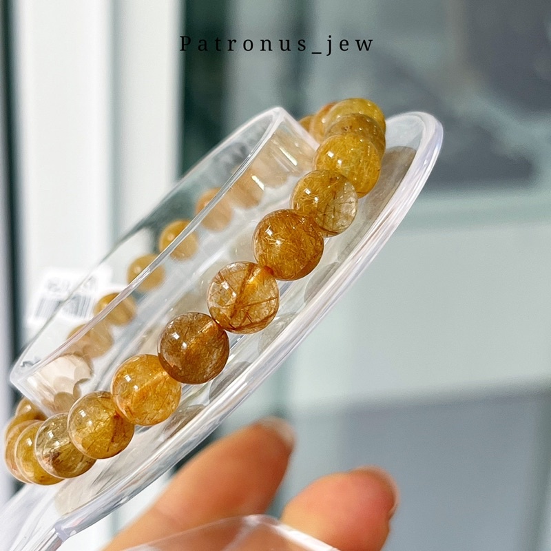 Vòng Tay Thạch Anh Tóc Vàng 7mm VTTATV75A Patronus Jewelry