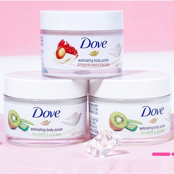 1 Hũ Lẻ Kem Tẩy Da Chết Toàn Thân DOVE 50g(Vị Ngẫu Nhiên)