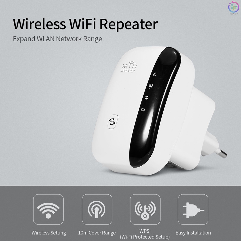WiFi Signal Amplifier Wireless Repeater 300M WiFi Repeater WiFi Range Extender for Home Office EU Plug
