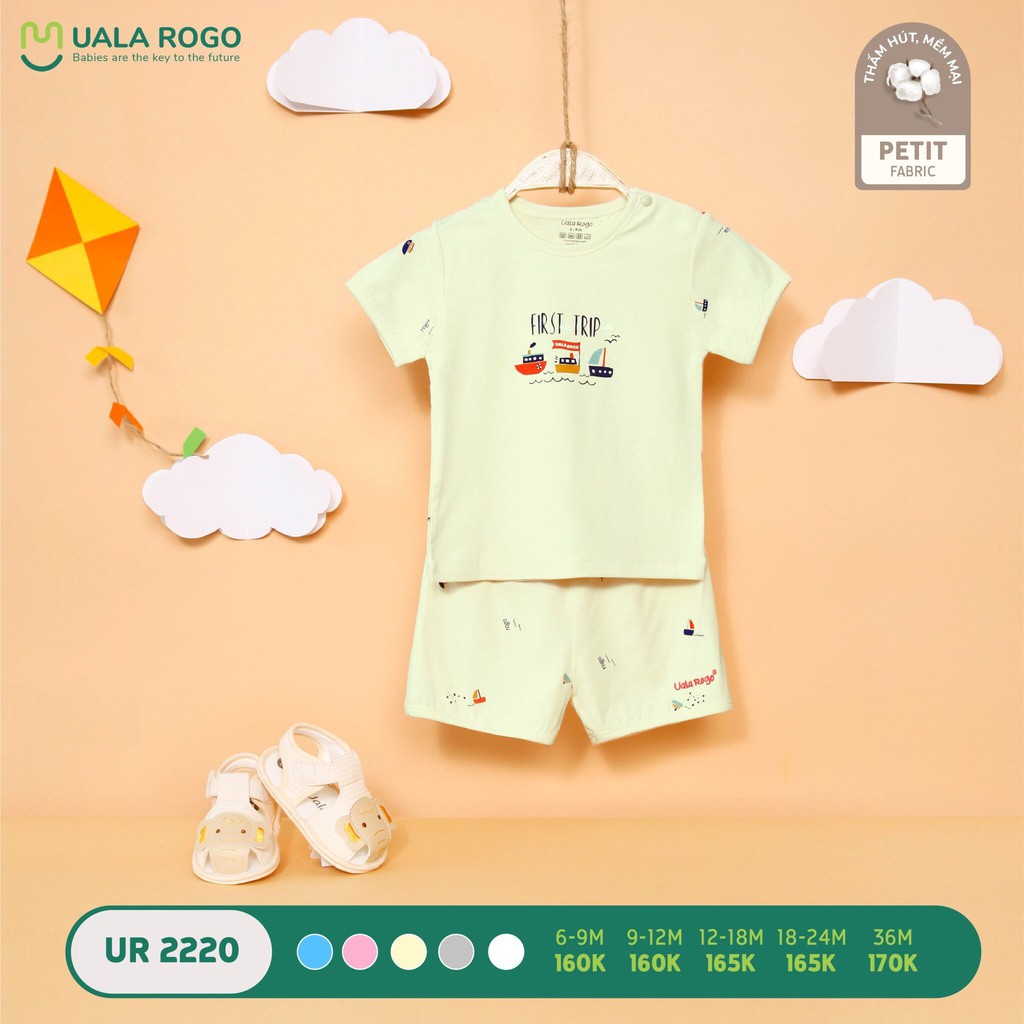 UR2220 Bộ cộc tay cài vai UalaRogo petit giao thông (6-36M)